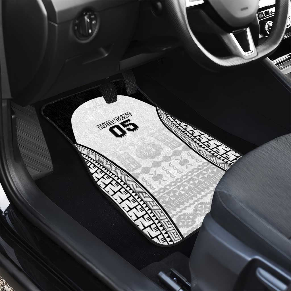 Fiji Tapa Football Car Mats Sporty Style