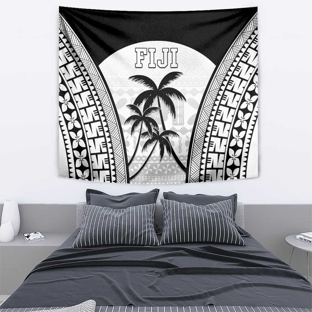 Fiji Tapa Football Tapestry Sporty Style