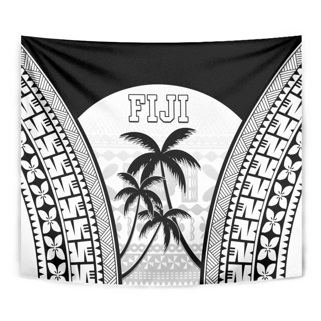 Fiji Tapa Football Tapestry Sporty Style