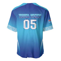 Custom Fiji Football Baseball Jersey Fijian Tapa Pattern