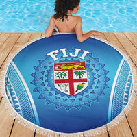 Fiji Football Beach Blanket Fijian Tapa Pattern