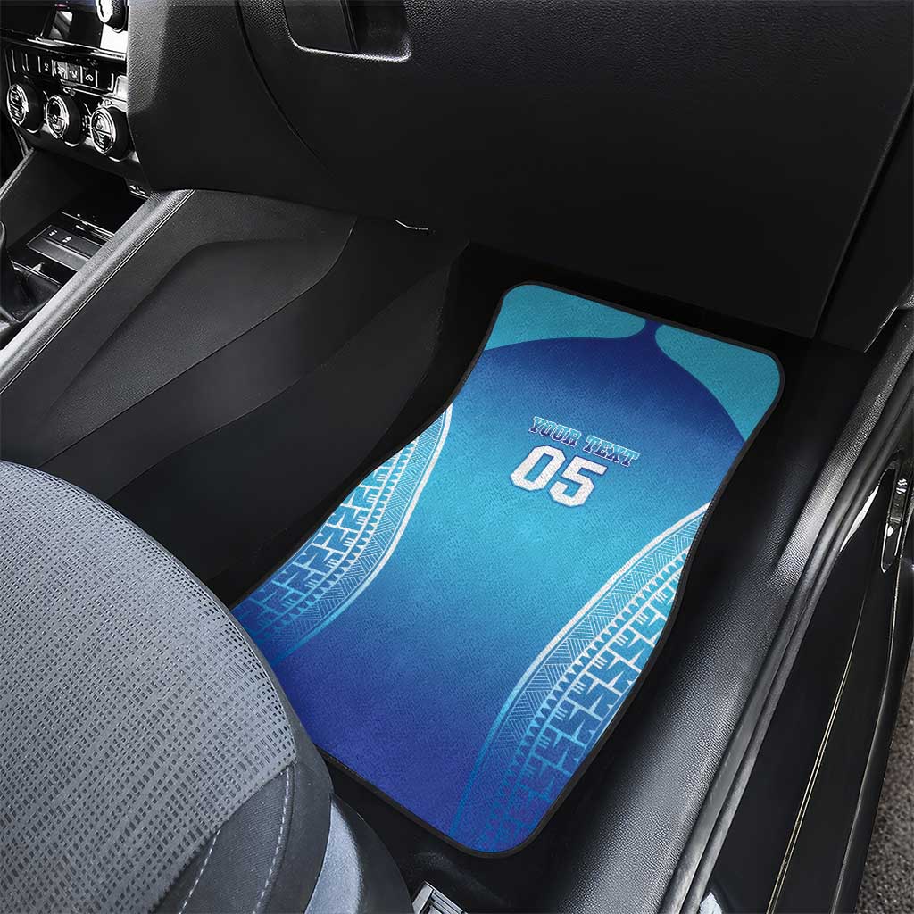 Fiji Football Car Mats Fijian Tapa Pattern