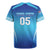 Custom Fiji Football Rugby Jersey Fijian Tapa Pattern