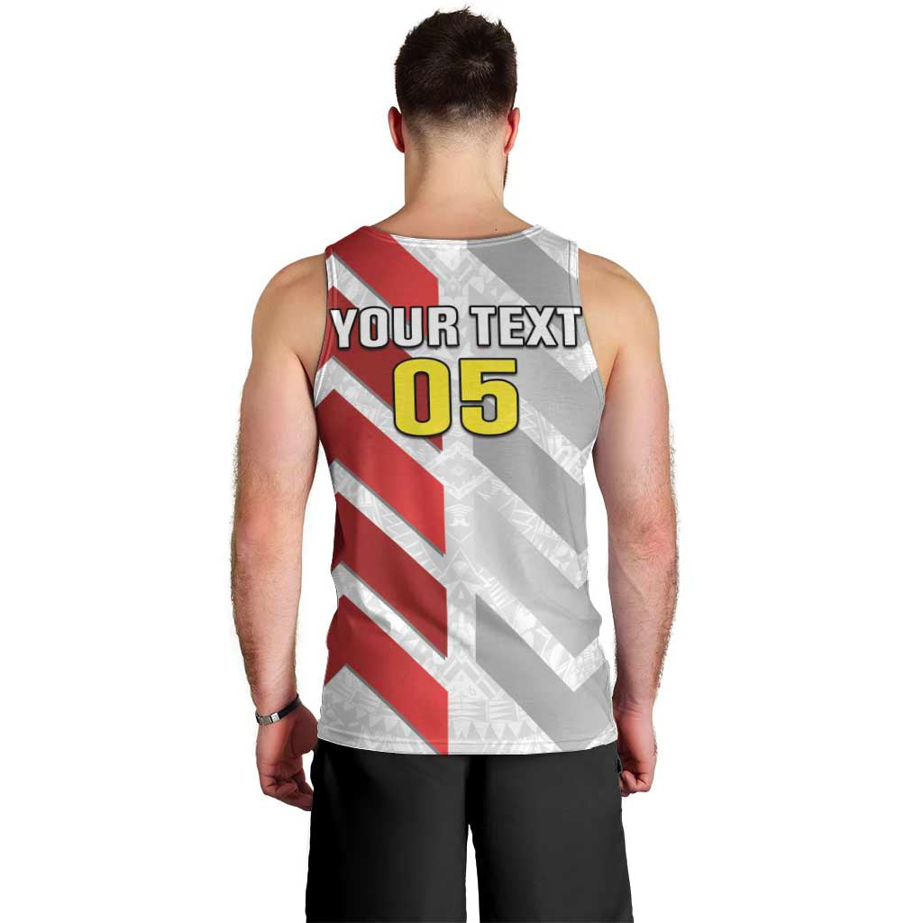 Custom New Caledonia Football Men Tank Top Unique Style