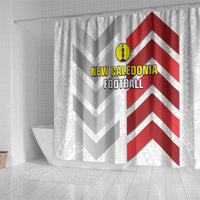 New Caledonia Football Shower Curtain Unique Style