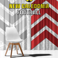 New Caledonia Football Window Curtain Unique Style