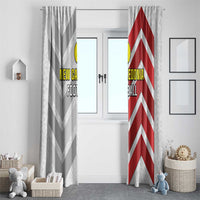 New Caledonia Football Window Curtain Unique Style