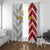 New Caledonia Football Window Curtain Unique Style