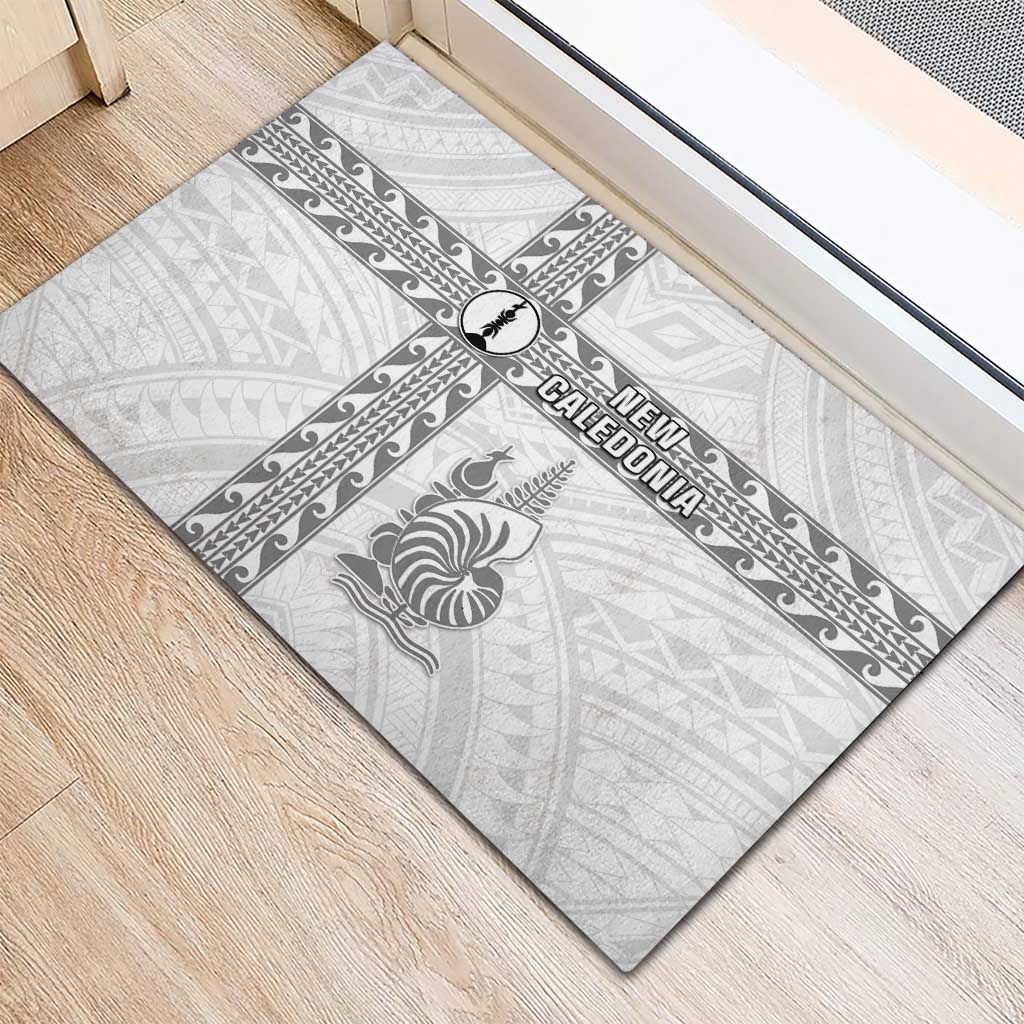 New Caledonia Football Rubber Doormat Go The Kagus