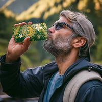 Cook Islands 15 Finest 4 in 1 Can Cooler Tumbler Plumeria Polynesian Turtle