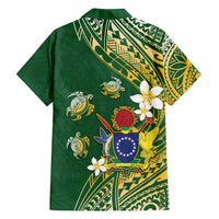 Cook Islands 15 Finest Family Matching Puletasi and Hawaiian Shirt Plumeria Polynesian Turtle LT05 - Polynesian Pride