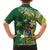 Cook Islands 15 Finest Family Matching Short Sleeve Bodycon Dress and Hawaiian Shirt Plumeria Polynesian Turtle