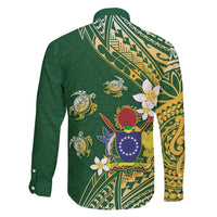 Cook Islands 15 Finest Family Matching Summer Maxi Dress and Hawaiian Shirt Plumeria Polynesian Turtle LT05 - Polynesian Pride