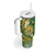 Cook Islands 15 Finest Tumbler With Handle Plumeria Polynesian Turtle
