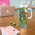 Cook Islands 15 Finest Tumbler With Handle Plumeria Polynesian Turtle
