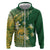 Cook Islands 15 Finest Zip Hoodie Plumeria Polynesian Turtle