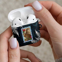 New Zealand Weka AirPods Case Maori Hen Koru Pattern - Polynesian Pride