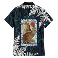 New Zealand Weka Family Matching Summer Maxi Dress and Hawaiian Shirt Maori Hen Koru Pattern LT05 - Polynesian Pride