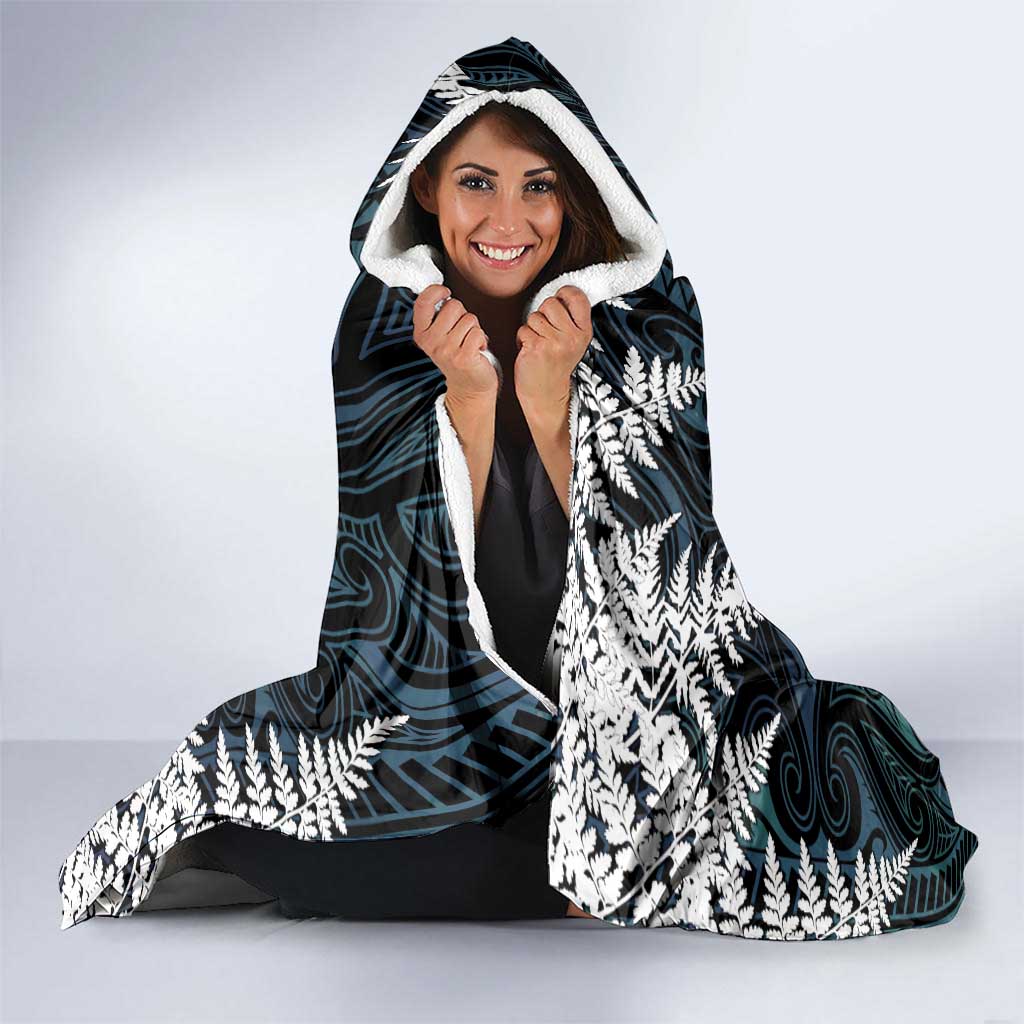 New Zealand Weka Hooded Blanket Maori Hen Koru Pattern - Polynesian Pride