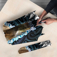 New Zealand Weka Umbrella Maori Hen Koru Pattern - Polynesian Pride