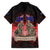 Australia And New Zealand ANZAC Day Family Matching Off Shoulder Short Dress and Hawaiian Shirt Soldiers Lest We Forget LT05 - Polynesian Pride