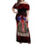 Australia And New Zealand ANZAC Day Off Shoulder Maxi Dress Soldiers Lest We Forget