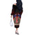 Australia And New Zealand ANZAC Day Off The Shoulder Long Sleeve Dress Soldiers Lest We Forget