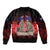 Australia And New Zealand ANZAC Day Sleeve Zip Bomber Jacket Soldiers Lest We Forget