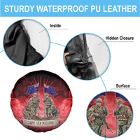 Australia And New Zealand ANZAC Day Spare Tire Cover Soldiers Lest We Forget