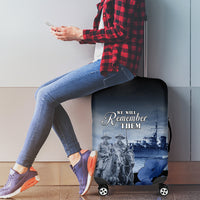 New Zealand ANZAC Day Luggage Cover HMNZS Achilles We Will Remember Them LT05 - Polynesian Pride