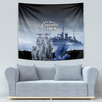 New Zealand ANZAC Day Tapestry HMNZS Achilles We Will Remember Them LT05 - Polynesian Pride