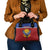 Kiribati 45th Independence Day Shoulder Handbag Lesser Frigatebird Tribal Pattern