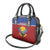 Kiribati 45th Independence Day Shoulder Handbag Lesser Frigatebird Tribal Pattern