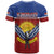 Kiribati 45th Independence Day T Shirt Lesser Frigatebird Tribal Pattern