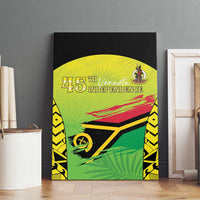 Vanuatu 45th Independence Canvas Wall Art Special Style - Polynesian Pride