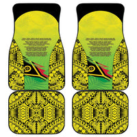 Vanuatu 45th Independence Car Mats Special Style - Polynesian Pride