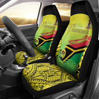 Vanuatu 45th Independence Car Seat Cover Special Style - Polynesian Pride