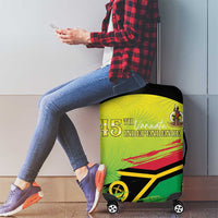 Vanuatu 45th Independence Luggage Cover Special Style - Polynesian Pride
