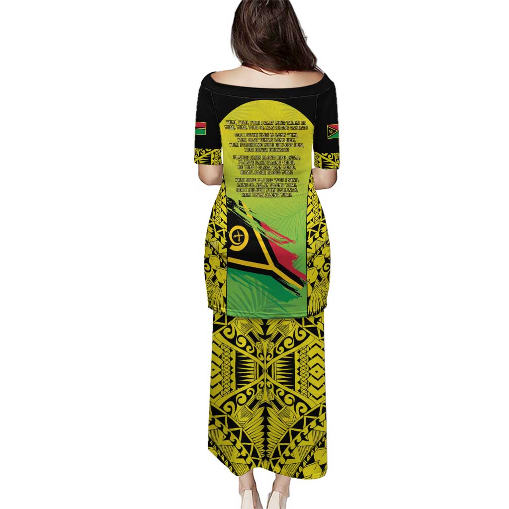 Vanuatu 45th Independence Puletasi Special Style - Polynesian Pride