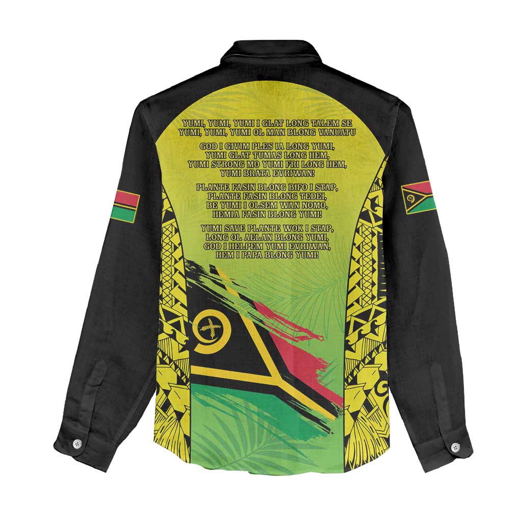 Vanuatu 45th Independence Women Casual Shirt Special Style - Polynesian Pride