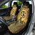 Vanuatu 45th Anniversary Of Independence Car Seat Cover Gold Style - Polynesian Pride