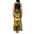 Vanuatu 45th Anniversary Of Independence Family Matching Tank Maxi Dress and Hawaiian Shirt Gold Style - Polynesian Pride