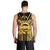 Vanuatu 45th Anniversary Of Independence Men Tank Top Gold Style - Polynesian Pride