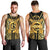 Vanuatu 45th Anniversary Of Independence Men Tank Top Gold Style - Polynesian Pride
