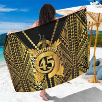 Vanuatu 45th Anniversary Of Independence Sarong Gold Style - Polynesian Pride