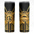 Vanuatu 45th Anniversary Of Independence Skinny Tumbler Gold Style - Polynesian Pride