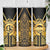 Vanuatu 45th Anniversary Of Independence Skinny Tumbler Gold Style - Polynesian Pride
