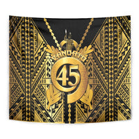 Vanuatu 45th Anniversary Of Independence Tapestry Gold Style - Polynesian Pride