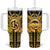 Vanuatu 45th Anniversary Of Independence Tumbler With Handle Gold Style - Polynesian Pride