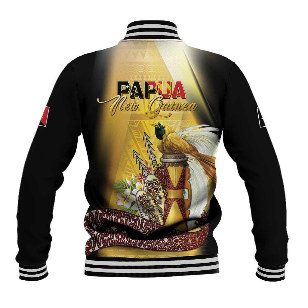 Papua New Guinea Baseball Jacket 50 Years Of Independence - Polynesian Pride